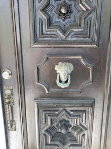 Additional Deadbolt on a Wooden Door